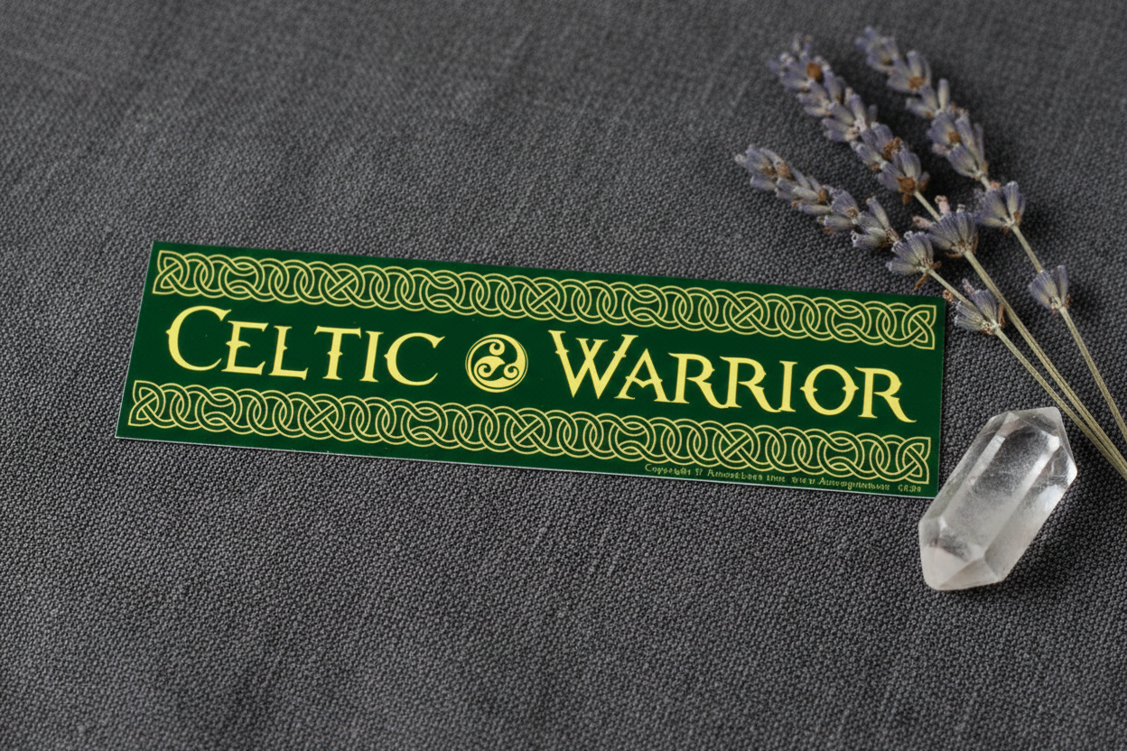 Celtic Warrior bumper sticker