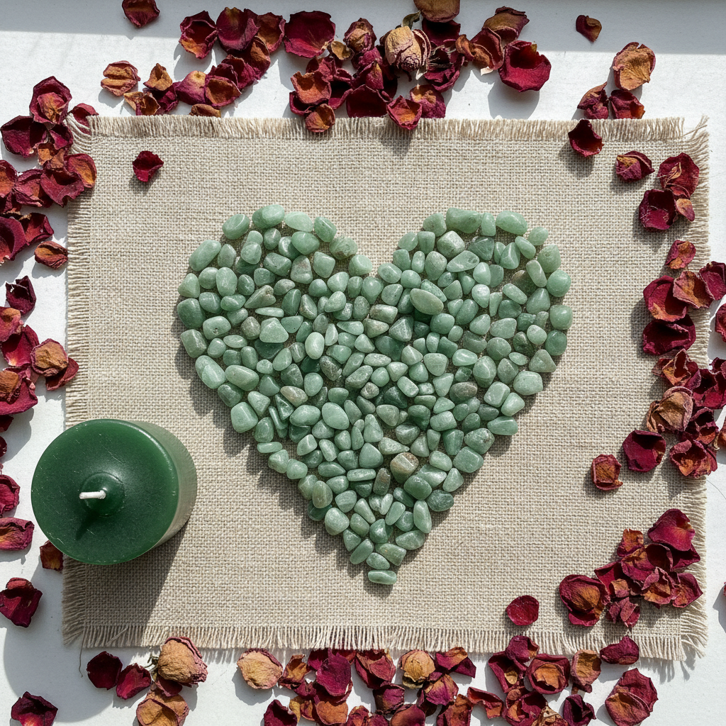 Green Aventurine Tumbled Chips, 1 lb 8-12mm