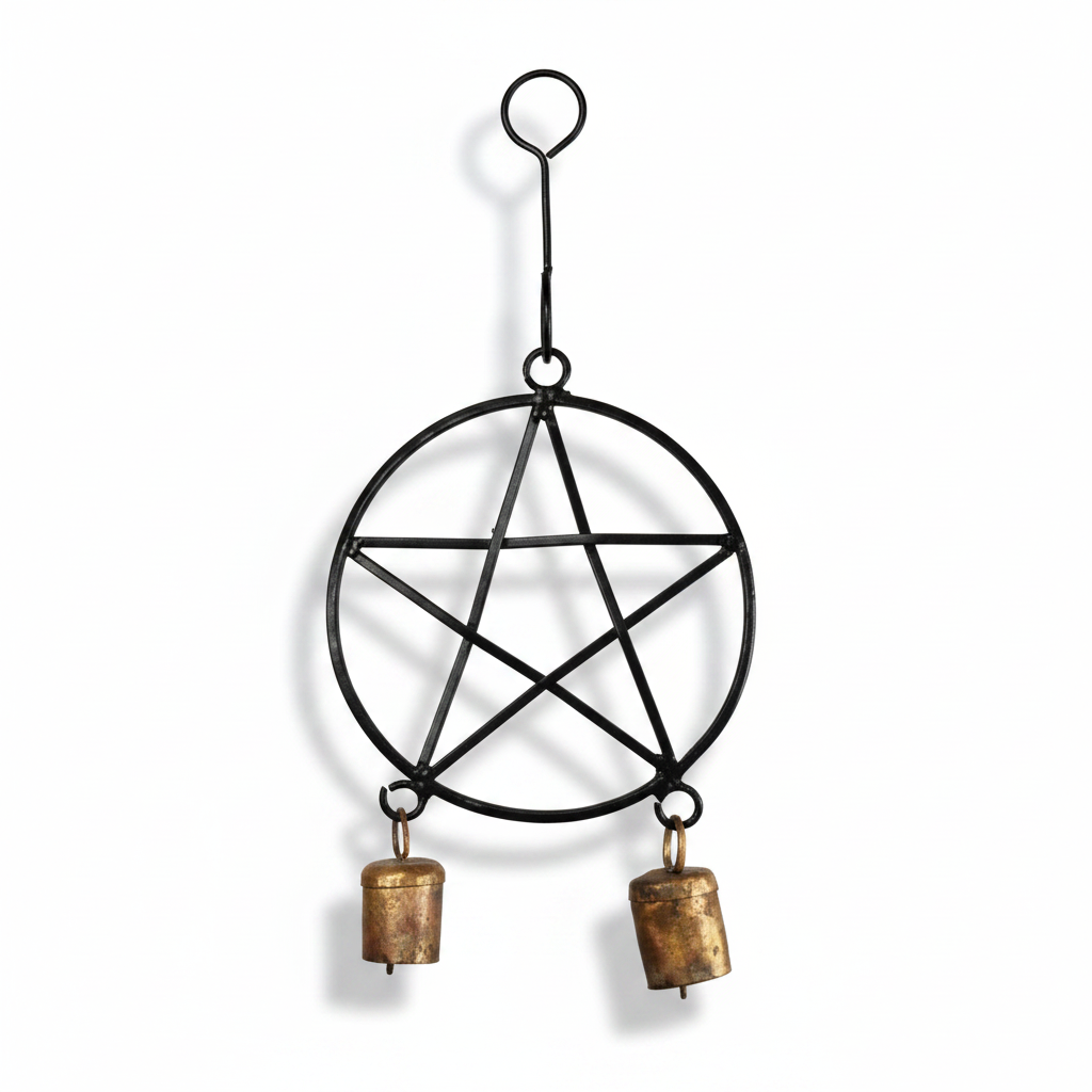 Pentagram Wind Chime, 5 Inches