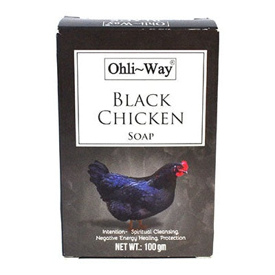 Black Chicken Soap for Protection & Hex Removal by Ohli-Way