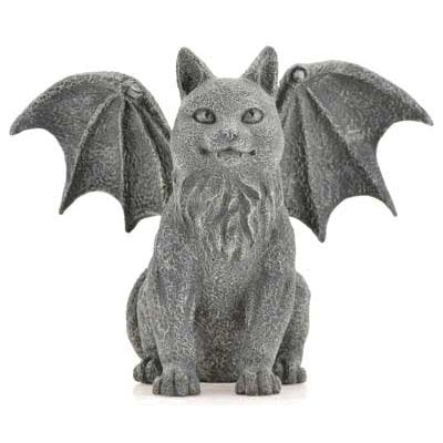 Winged Cat Gargoyle 6 1/2"