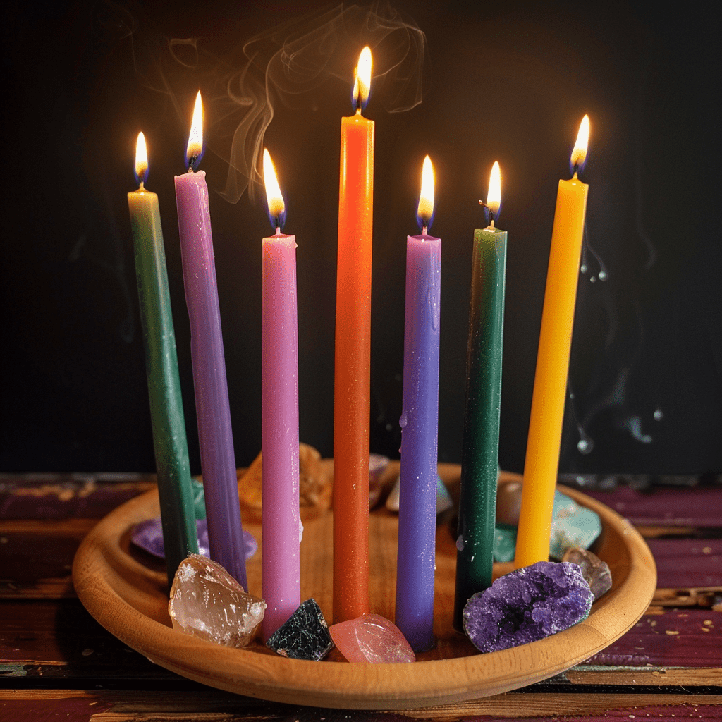 Chime Candles - Plentiful Earth | Spiritual Store