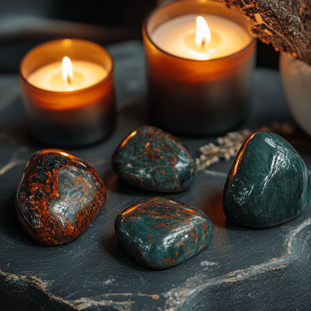 Bloodstone Crystals - Plentiful Earth | Spiritual Store