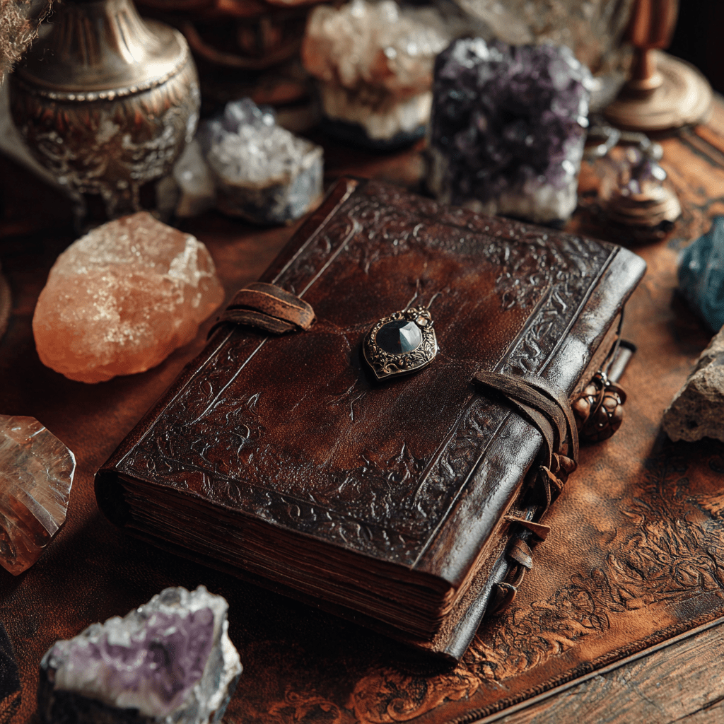 Leather-Bound Journals, Book of Shadows & Grimoires