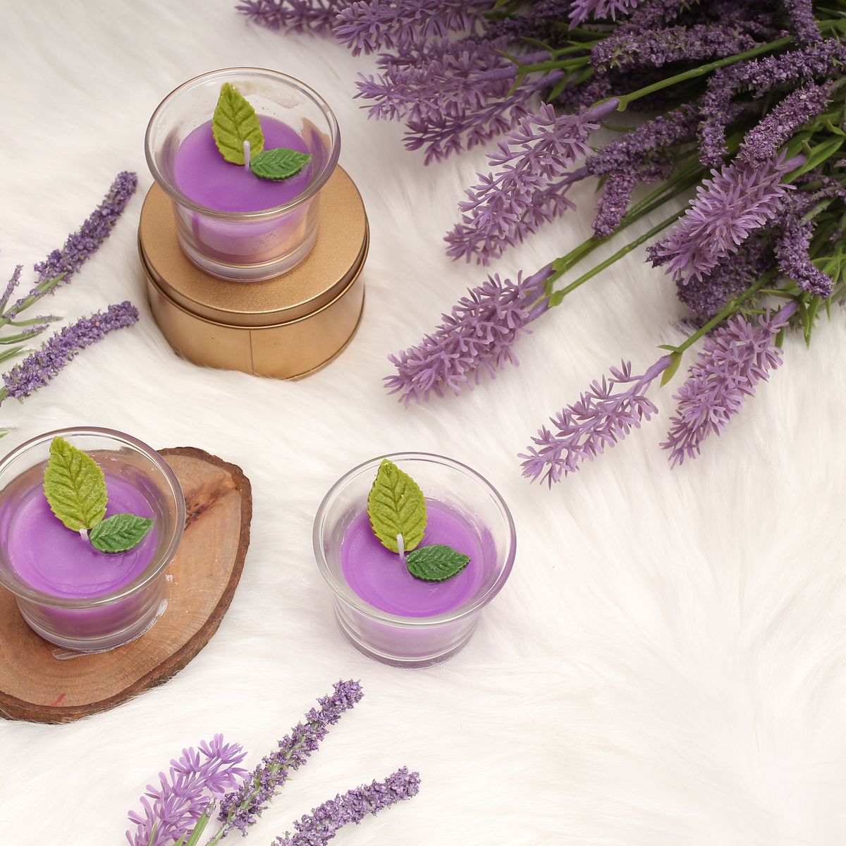 Purple Candles