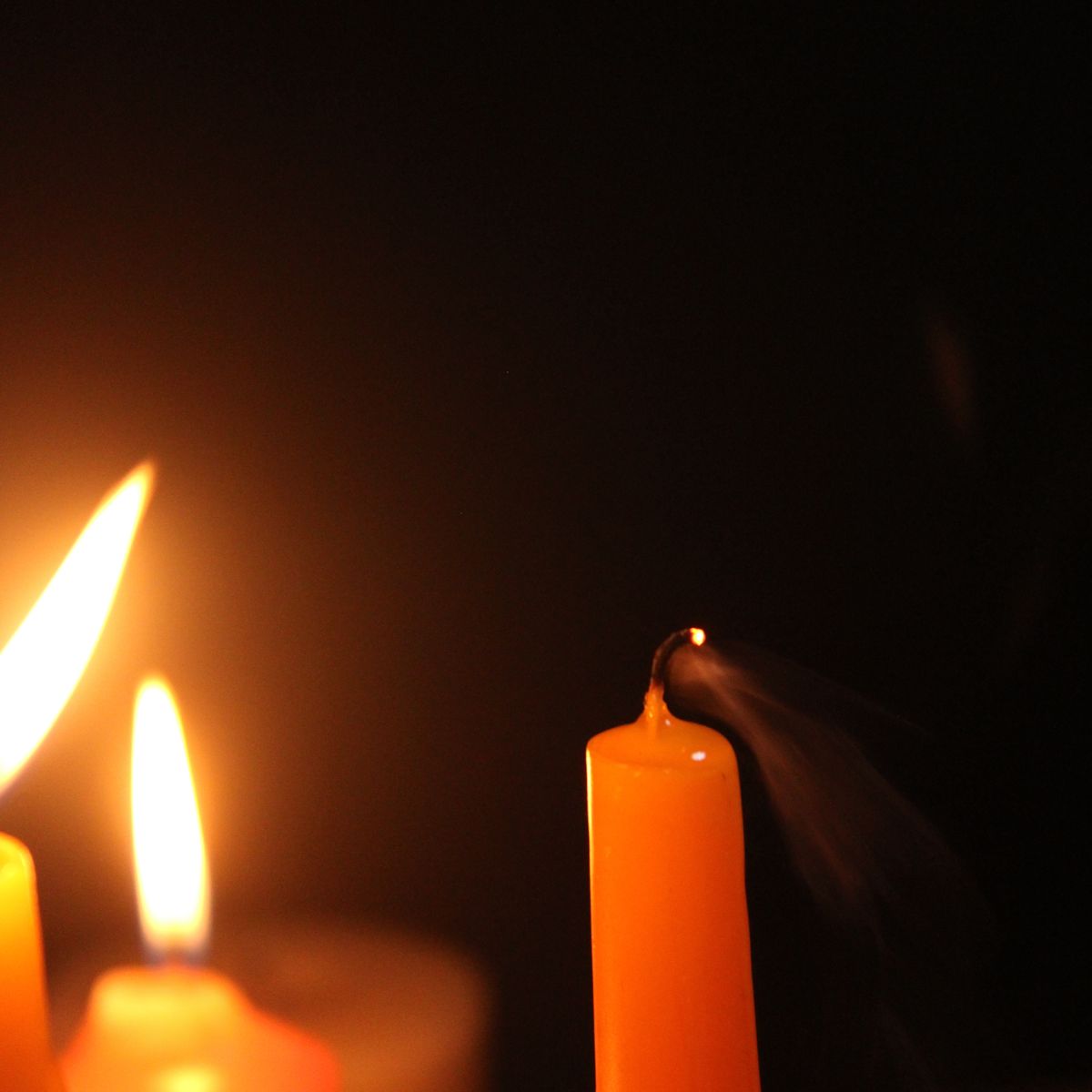 Orange Candles