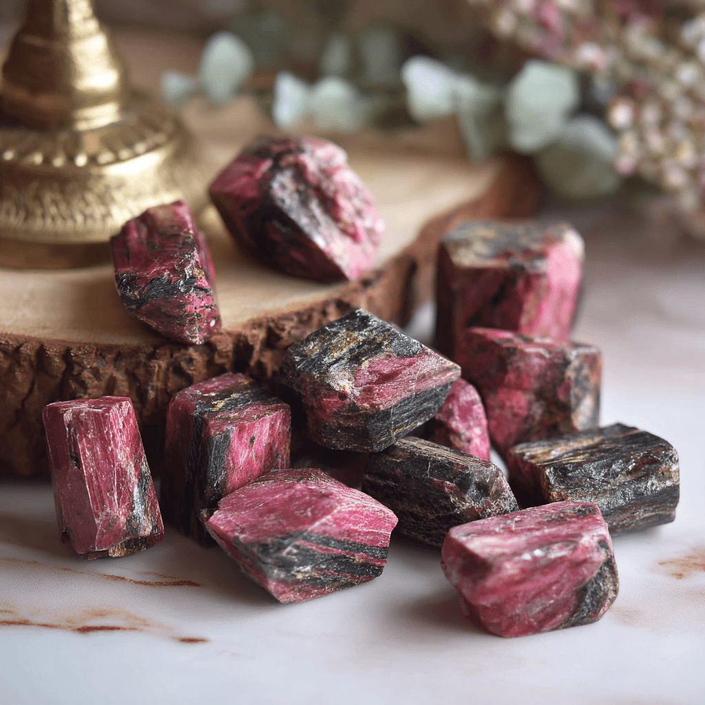 Rhodonite Crystals