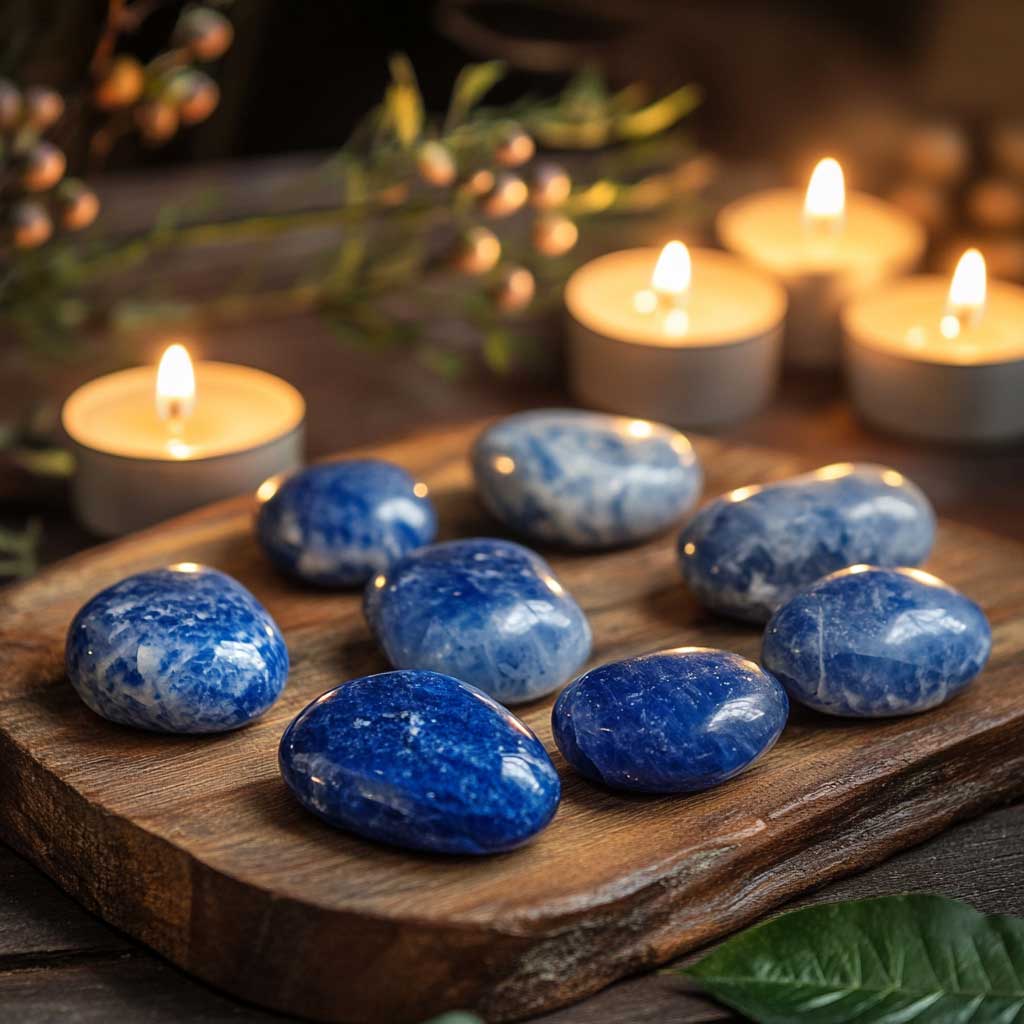 Sodalite Crystals