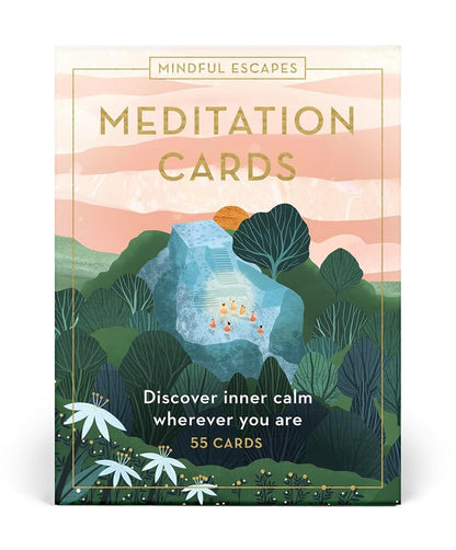 Mindful Escapes Meditation Cards: Discover inner calm wherever you are - 55 cards (Inspired Traveller's Guides) cover image