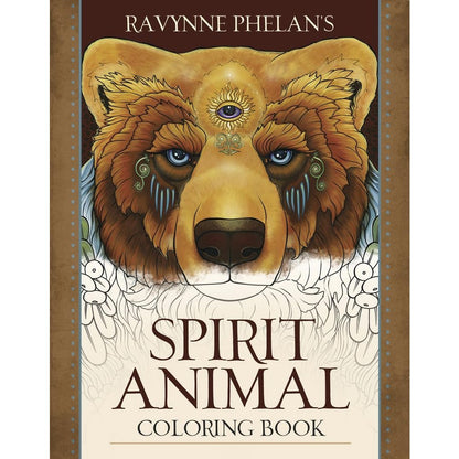 Spirit Animal Coloring Book cover image