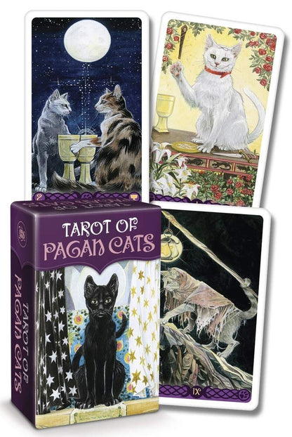 Tarot of Pagan Cats Mini Deck cover image