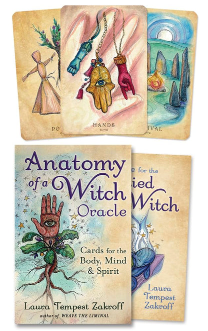 Anatomy of a Witch Oracle: Cards for the Body, Mind & Spirit cover image