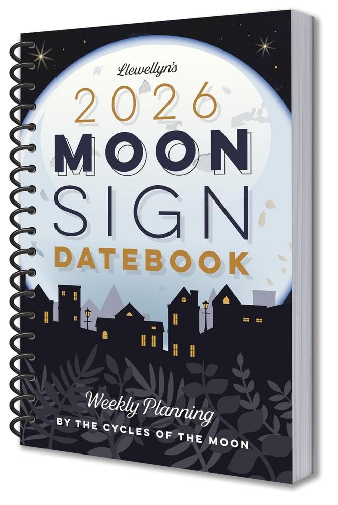 Llewellyn's 2026 Moon Sign Datebook: Weekly Planning by the Cycles of the Moon (Llewellyn's 2026 Calendars, Almanacs & Datebooks, 10) cover image