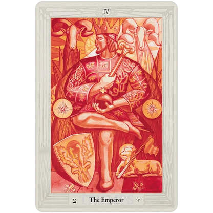 Crowley Thoth Tarot Deck – Small, Purple Edition