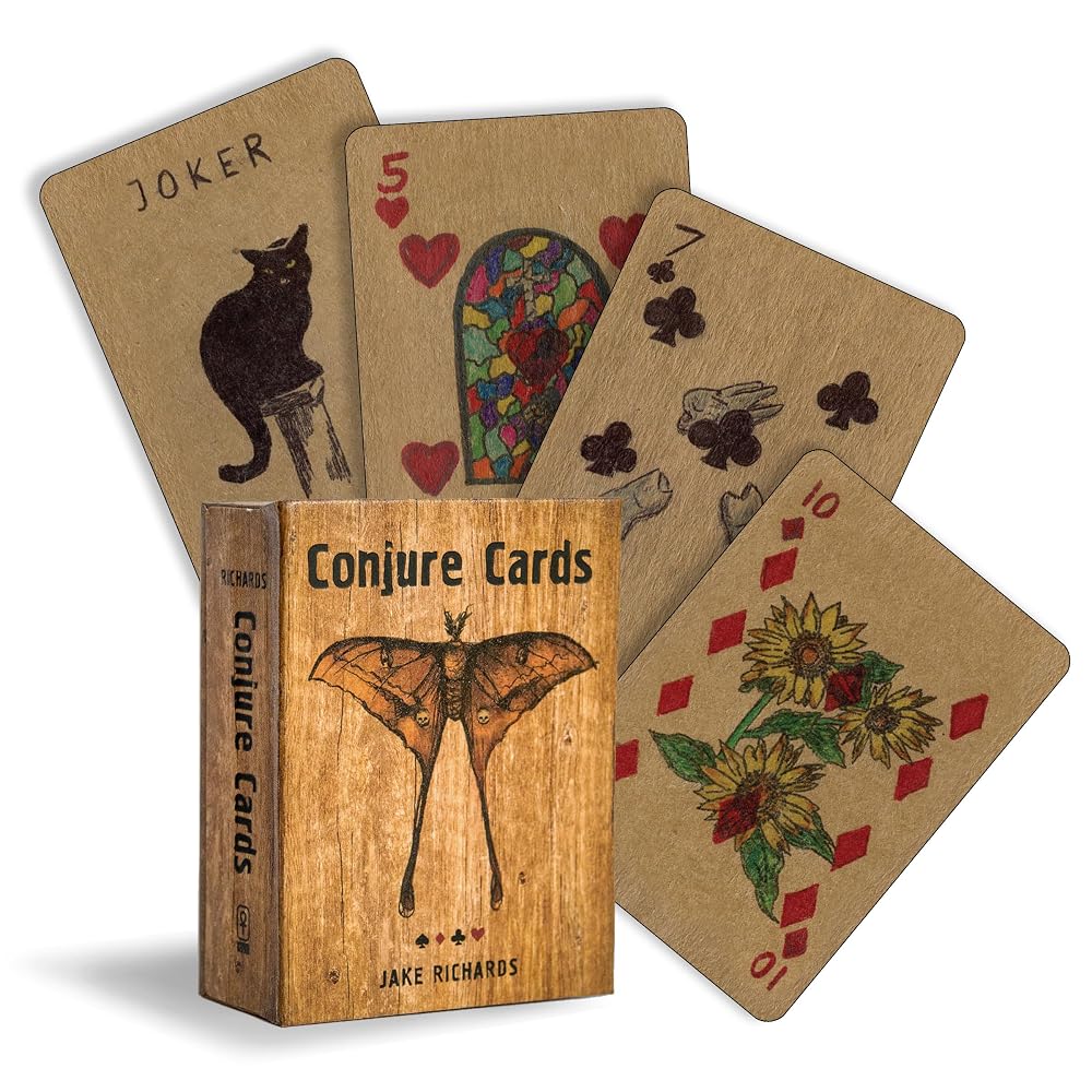 Conjure Cards: Fortune-Telling Card Deck and Guidebook (The Backwoods Library) cover image