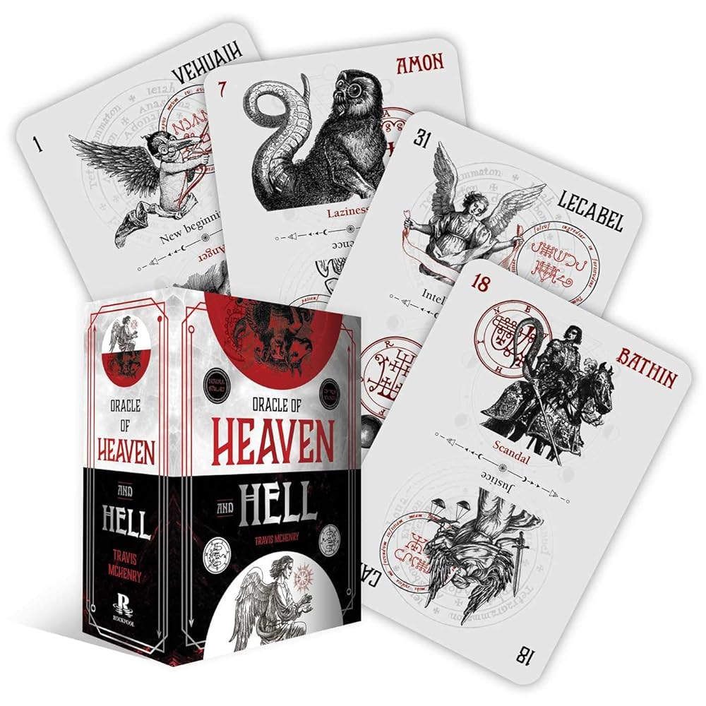 Oracle of Heaven and Hell: Harness the power of the angels and demons (Rockpool Oracle) cover image