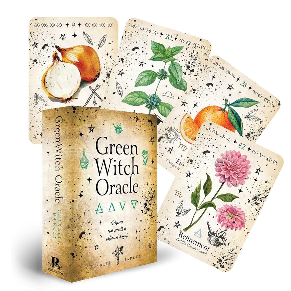 Green Witch Oracle Cards: Discover real secrets of Botanical Magick cover image