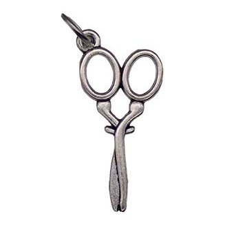 1" scissor amulet for metaphysical use, symbolizing separation and unity.