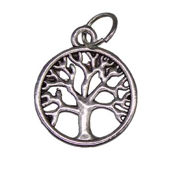 3/4" Tree of Life amulet