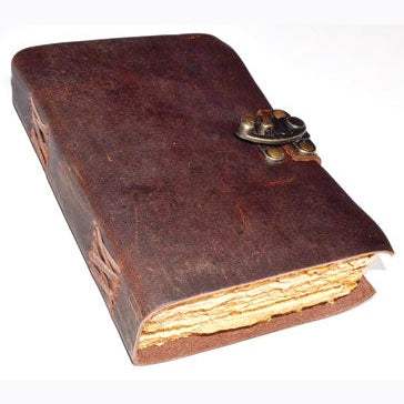 Aged Leather Journal, 4 1/2 x 6 1/2