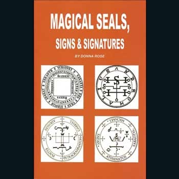 Magical Seals, Signs & Signatures book cover with mystical symbols.