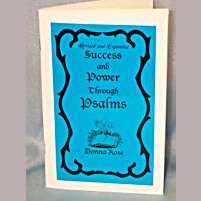 Success and Power through the Psalms by Donna Rose book cover on a light background.