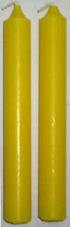 1/2" Yellow Chime Candle 20 pack