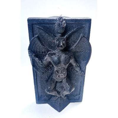 Black Baphomet Candle, 6 Inches
