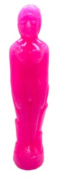 Pink Male candle