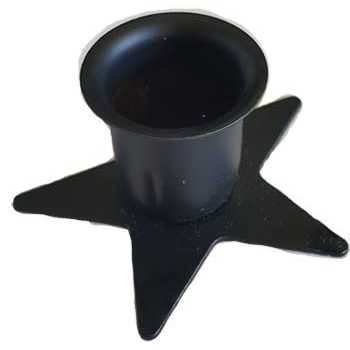 Pentacle Taper Candle Holder