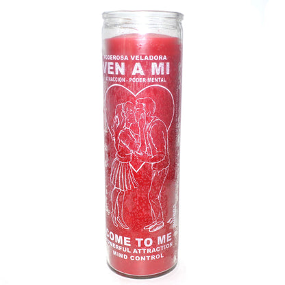 Come To Me Red jar candle