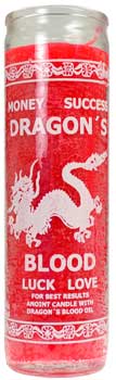 Dragon's Blood 7 Day jar candle