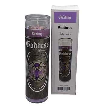 Goddess Lavender Jar Candle, 90 Hour | 7-Day Ritual Candle