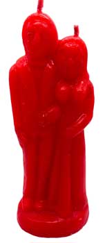 Red Marriage candle