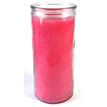 Pink 14-day jar candle