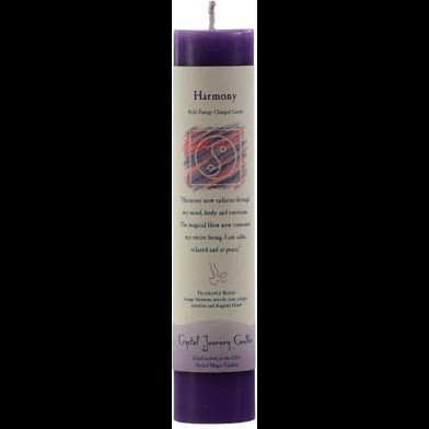 Harmony Reiki Charged pillar candle