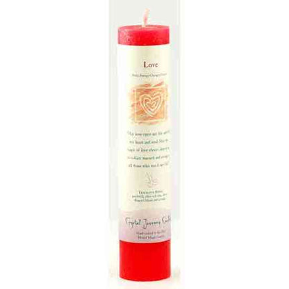 Love Reiki-Charged Pillar candle