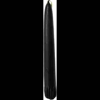 Black 7-inch Go In Peace ritual candle for spiritual comfort and energy work