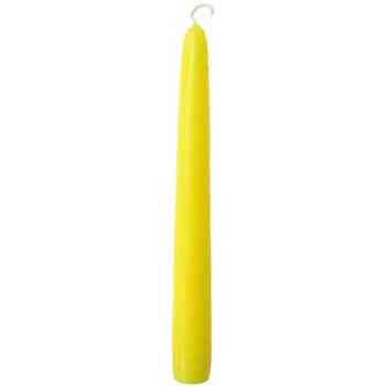Journey Runic ritual candle, yellow, carved with Futhark Runes, energetically charged.