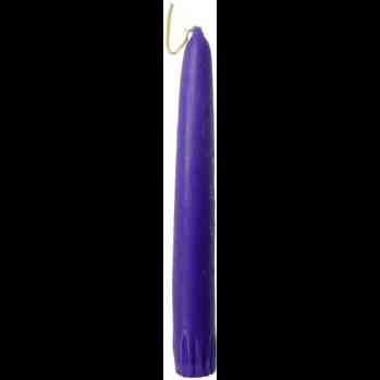 Attract Perfect Mate ritual candle, purple, 7-inch, metaphysical energy work.