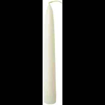 Centering ritual candle for calm and meditation, 7-inch tall, inscribed with Theban script.