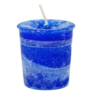 Good Health Herbal votive - blue