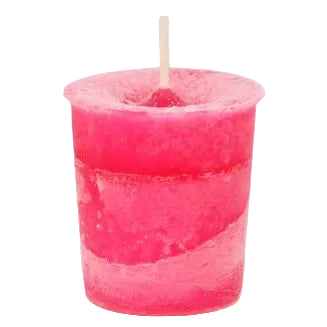 Love Herbal votive - bright pink