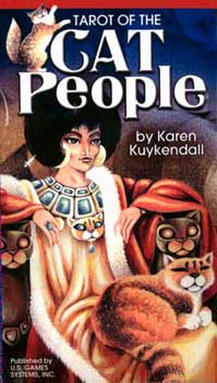 Cat People tarot deck by Karen Kuykendall