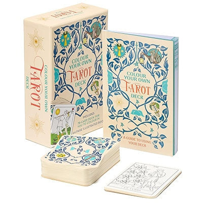Color your own Tarot Deck (deck&book)