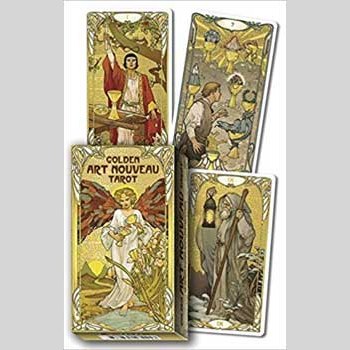 Golden Art Nouveau tarot