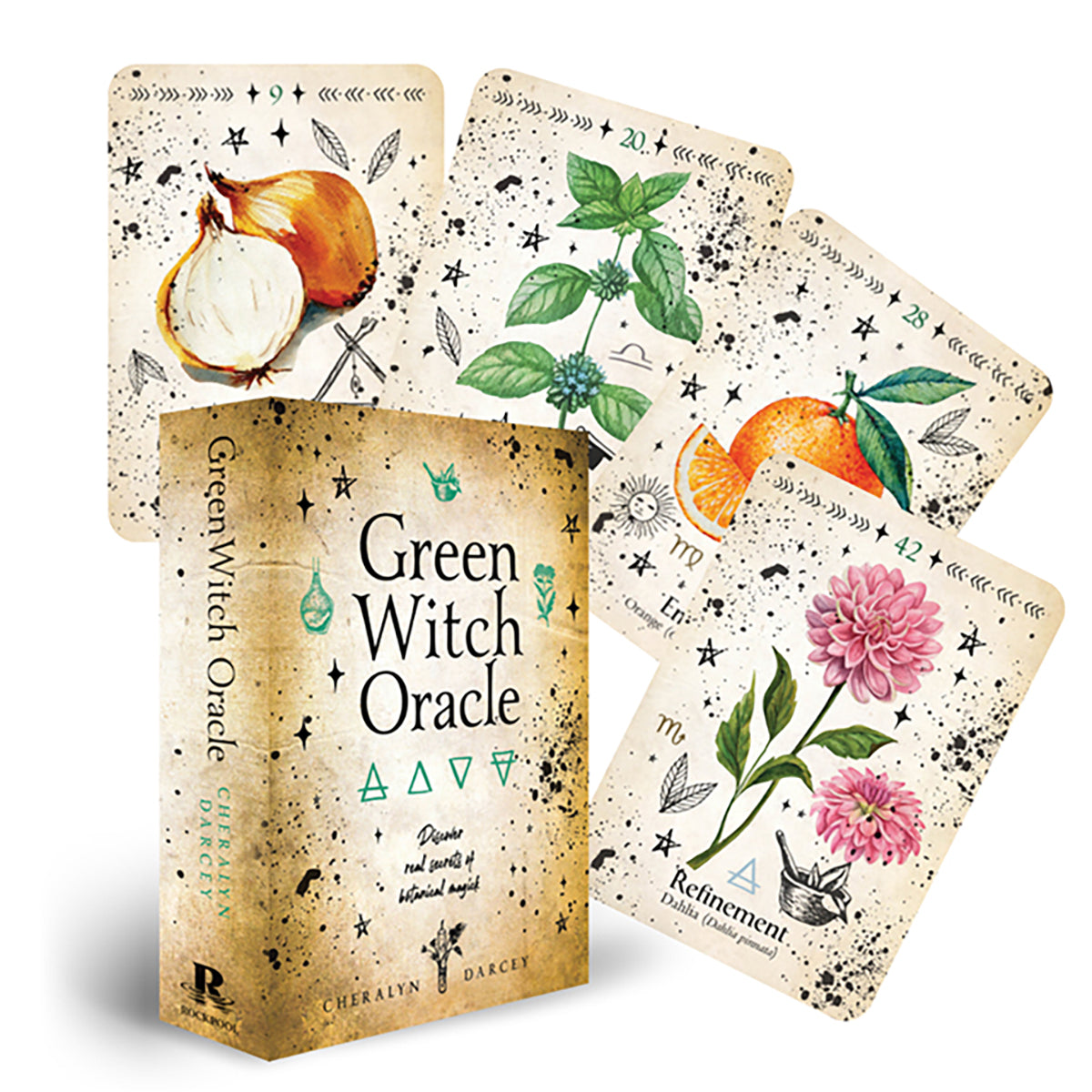 Green Witch Oracle Cards: Discover real secrets of Botanical Magick by Cheralyn Darcey