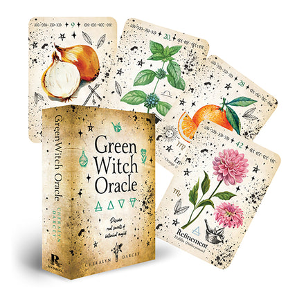 Green Witch Oracle Cards: Discover real secrets of Botanical Magick by Cheralyn Darcey