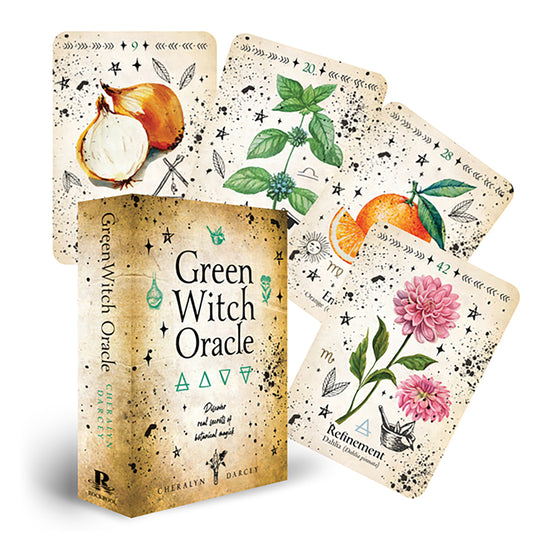 Green Witch Oracle Cards: Discover real secrets of Botanical Magick by Cheralyn Darcey