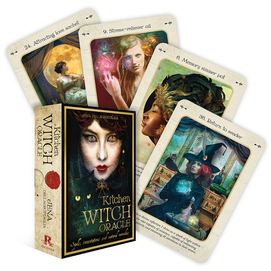 Kitchen Witch Oracle: Spells, incantations and natural remedies (Rockpool Oracle) by Jena Dellagrottaglia